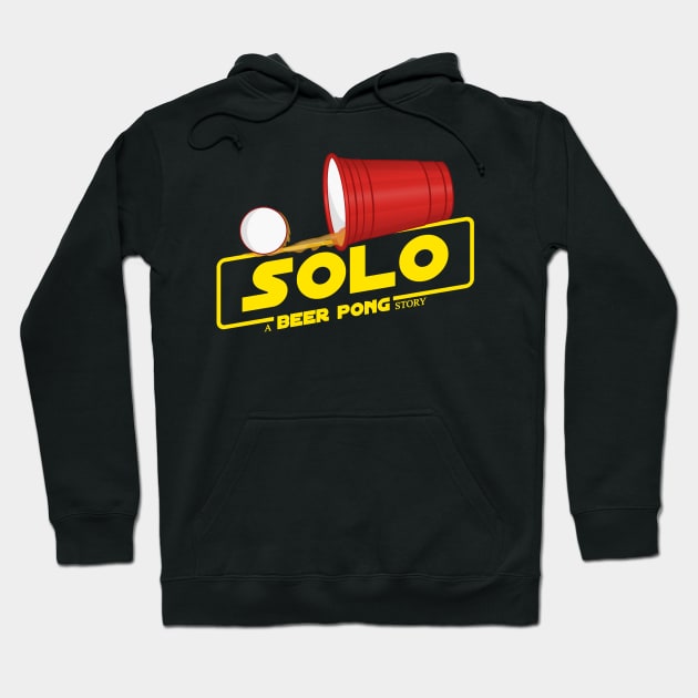 Solo - A Beer Pong Story Hoodie by UselessRob